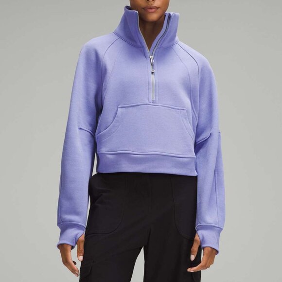 lululemon athletica Tops - NWT Lululemon Scuba Oversized Funnel Neck, XS/S, Dark Lavender
